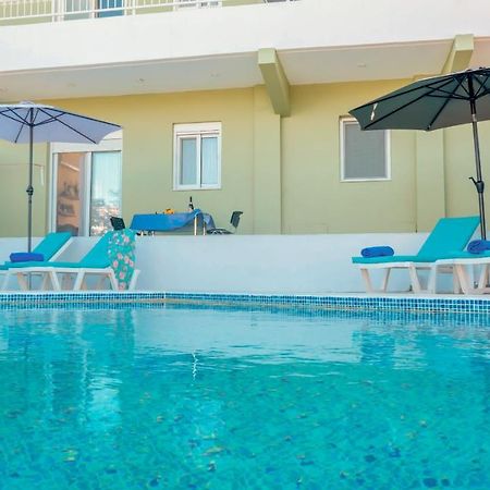 Greek Style Ground Floor Apartment & Pool Ialysos  Luaran gambar