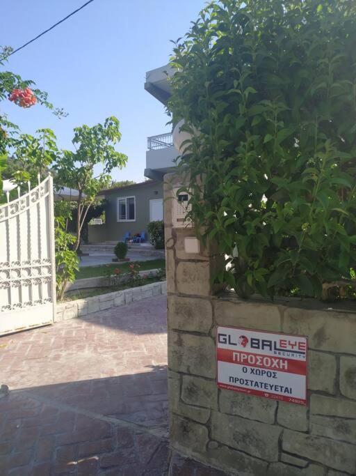 Greek Style Ground Floor Apartment & Pool Ialysos  Luaran gambar