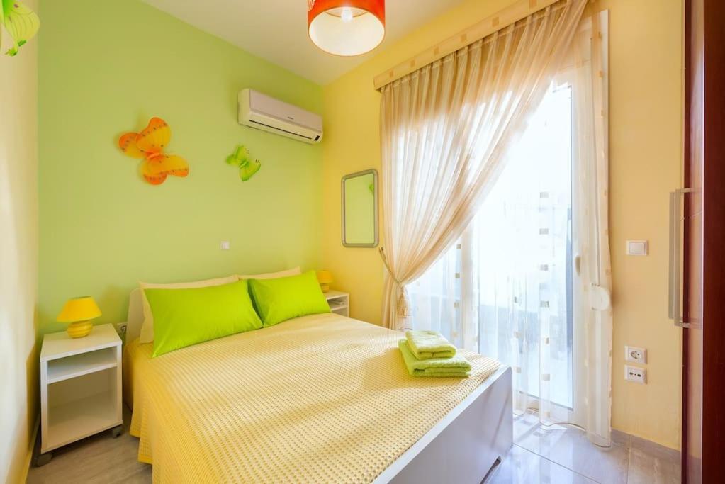 Greek Style Ground Floor Apartment & Pool Ialysos  Luaran gambar