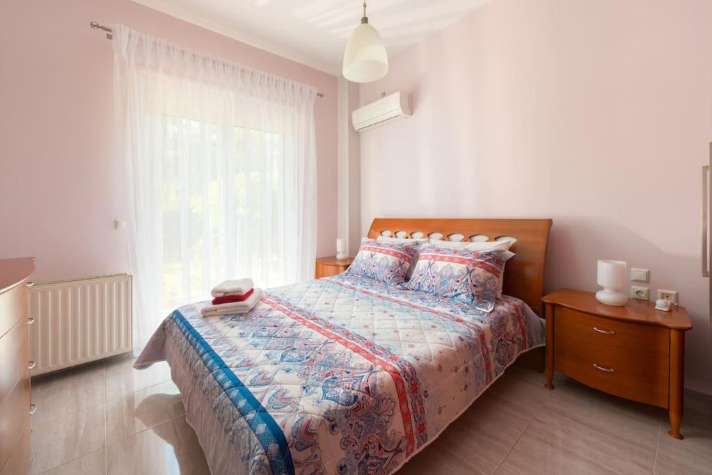 Greek Style Ground Floor Apartment & Pool Ialysos  Luaran gambar
